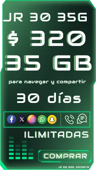 Plan JR 30 35G 30 dias